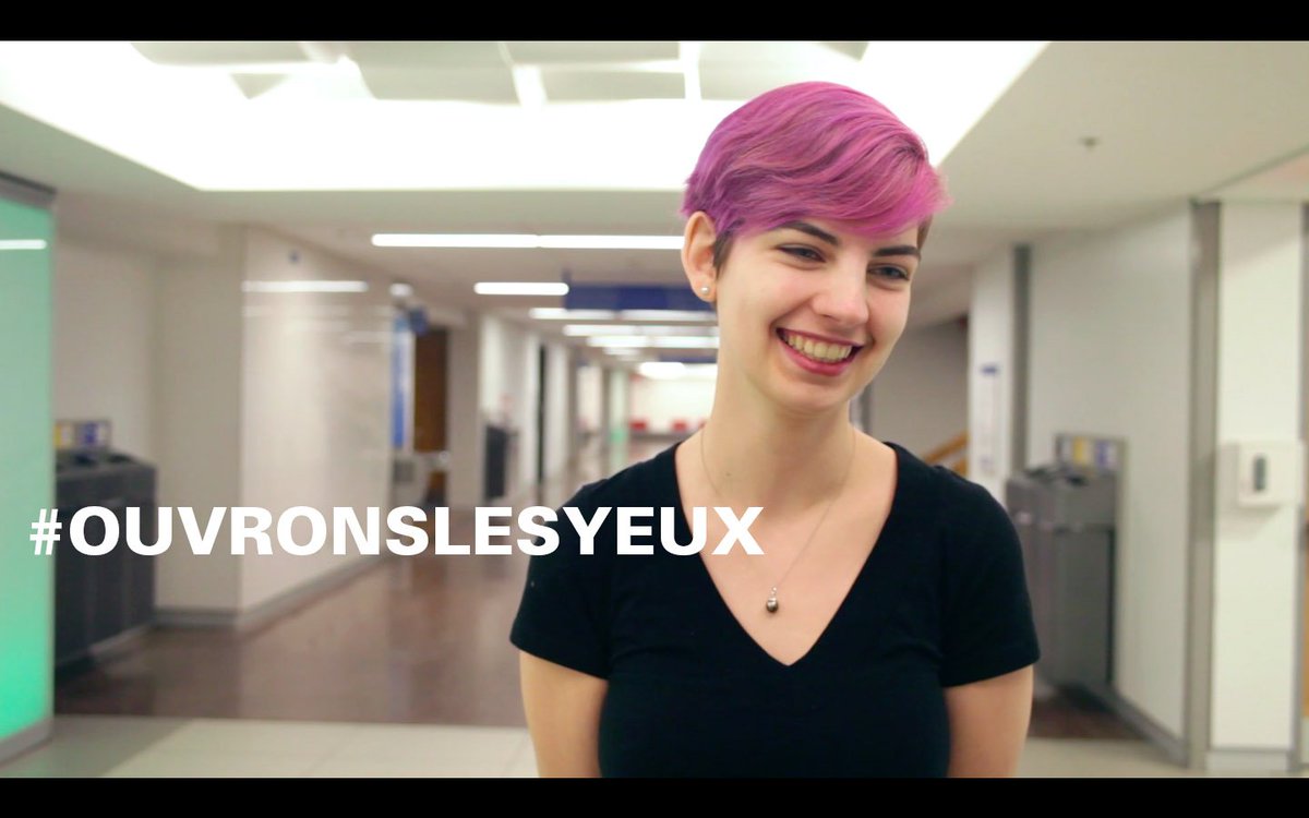 Emy, étudiante en démographie et géographie à <a href="/UMontreal/">Université de Montréal</a> #ouvronslesyeux #JIPH ouvronslesyeux.ca