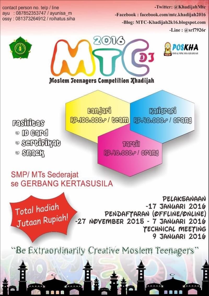 POSKHA SMA Khadijah tweet media