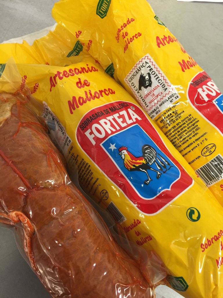 OlivierBATEL's tweet photo. Sobrasada IGP artisan from Mallorca, new, exciting, spanish specialist @ClassicFineFood @JulienT_uk https://t.co/aGnofe1uZp