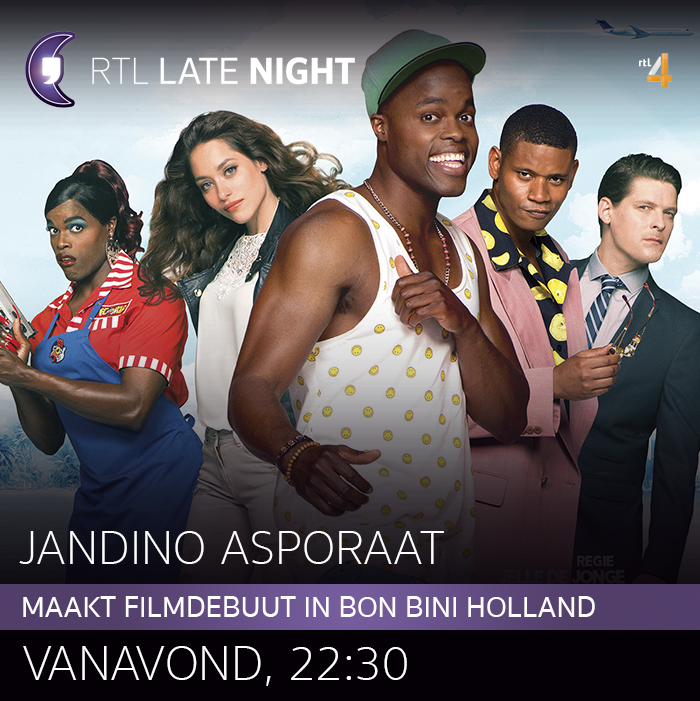 In #BonBiniHolland laat <a href="/JandinoAsporaat/">Jandino ♥</a> zien naast presenteren ook te kunnen acteren: R.TL/1Xysu4h!