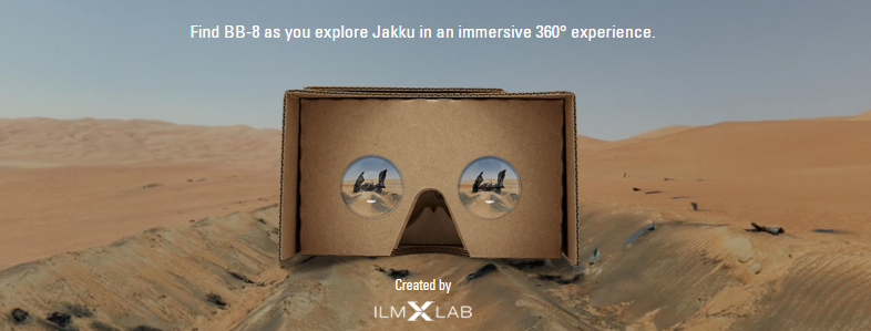 Journey to #Jakku in the official @StarWars 360 degree #VR experience - bit.ly/1lXoAB0