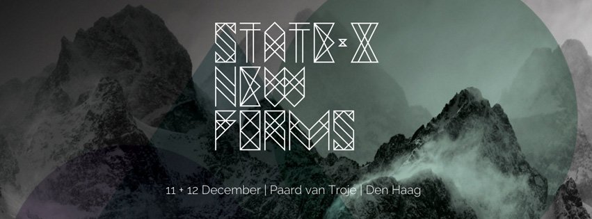 TodaysArt + SHAPE present Julien Mier @ State-X New Forms, December 11-12 in Paard van Troje state-xnewforms.nl