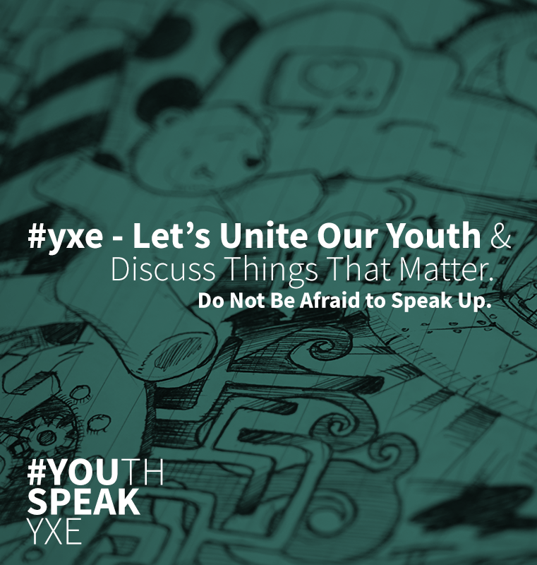 YOUthSPEAKyxe's tweet photo. Speak up! 📢📢
Tweet #YOUthSPEAKyxe During the Forum to Chat! 📳📳
We Are Excited to Tweet With YOU! #yxe #phonefriendly https://t.co/IuO4HjTHo0
