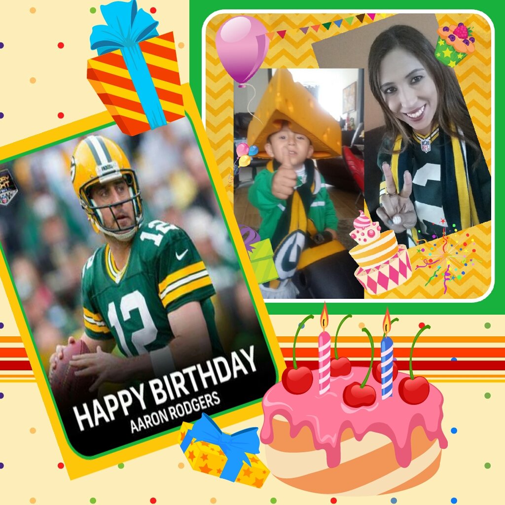 Wishing you a very happy birthday to the best QB..Happy Birthday Aaron Rodgers   