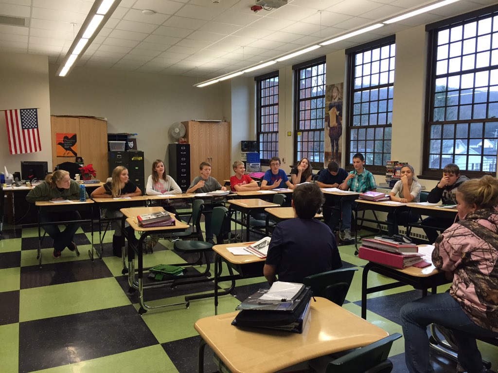 WCS_MissHongach's tweet photo. So proud of how well the awesome 8th grade did with the first debate today! #paws4wolverines https://t.co/HgkcvlxQbt