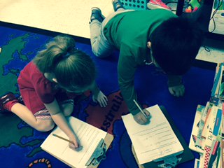 Expository writing 2nd-grade style - interviews with a classmate! <a href="/ShakeragElem/">Shakerag Elementary</a> <a href="/ChansChansl/">Laurie Chans</a>