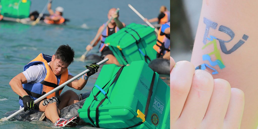JustGivingAPAC's tweet photo. Conquer land, sea &amp; air this weekend in @HKTriChallenge supporting @ShelterBox #HongKong https://t.co/x1y0eMY7F8 https://t.co/Lyno19leNG