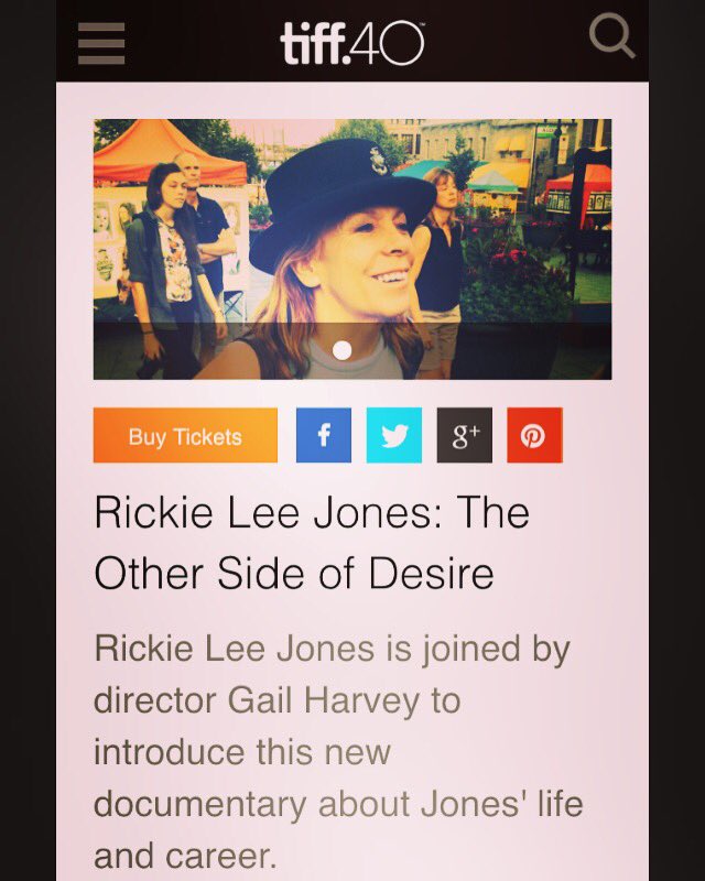 strghtshooters's tweet photo. Please join us and @RickieLeeJones on December 10th for the @FilmCircuitTIFF screening of #TheOtherSideofDesire https://t.co/Zx3GuxyCRV