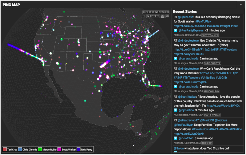 SocialVideoLive's tweet photo. #12DaysofZignal, Day 2: Geovisualization https://t.co/n9Z4axIRhZ via @ZignalLabs #SocialTools15 https://t.co/Toj2qskRjU
