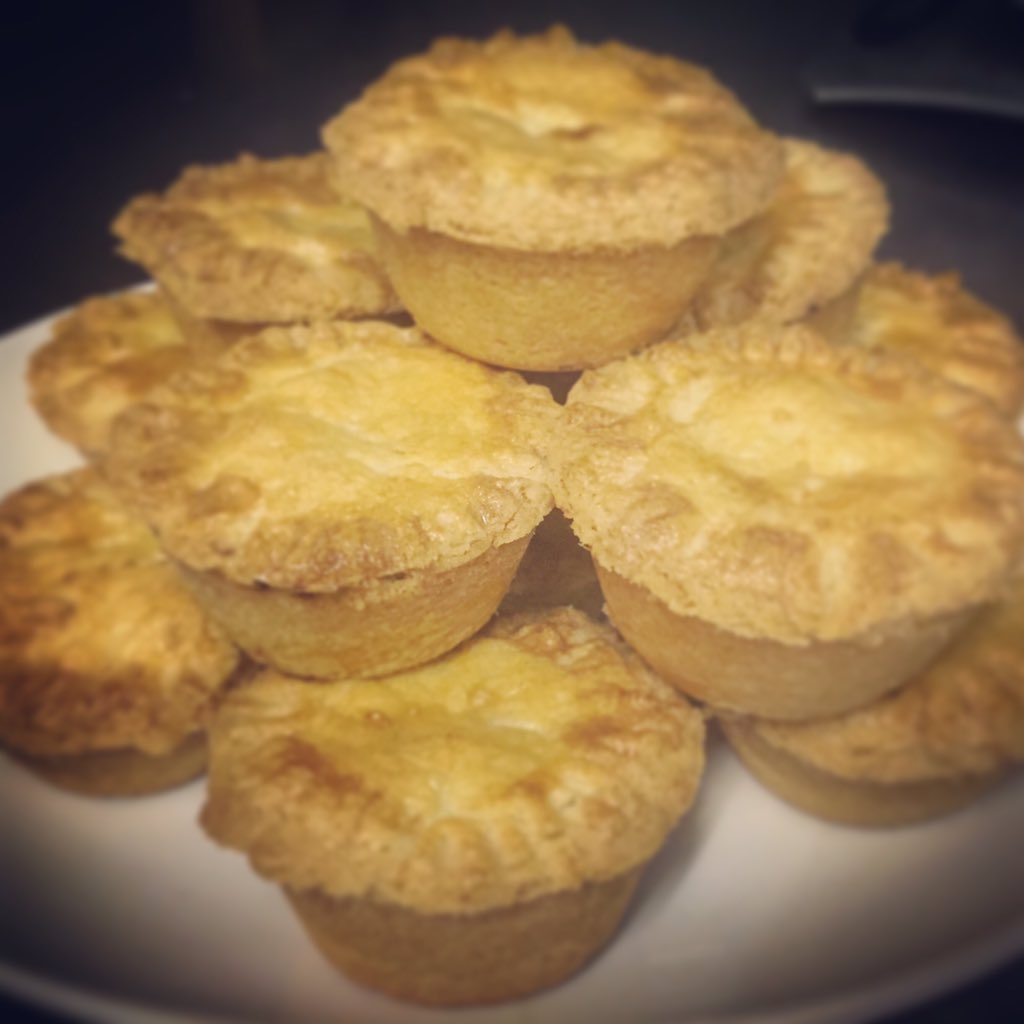 DuttonsCafe's tweet photo. First batch of delicious home made mince pies...yum...! :-) https://t.co/6MuvHKY9QF