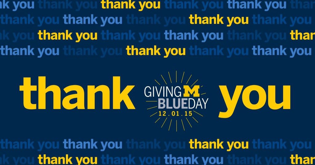 UM_Flint_CASE's tweet image. Thank you for giving and sharing on #GivingBlueday. You have made a difference in the future of our students!