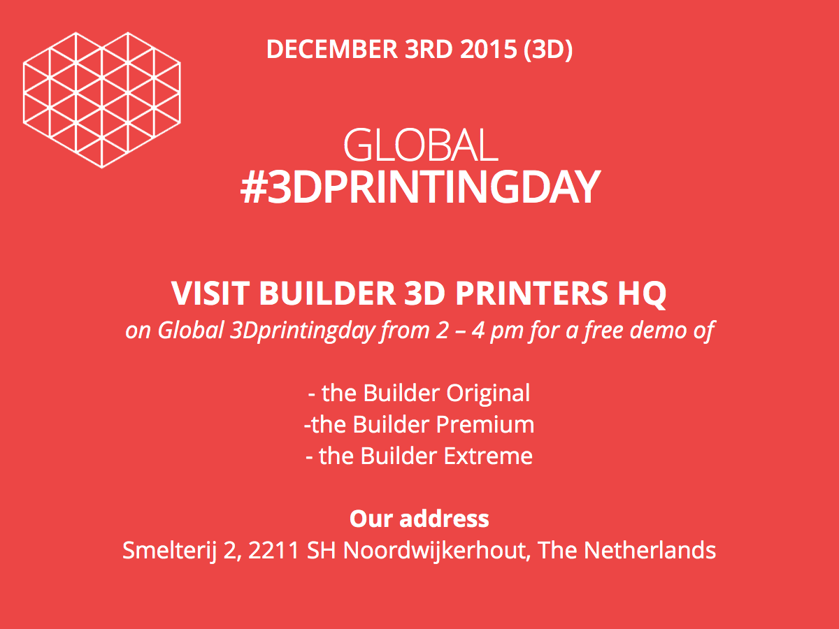 builder3Dprint's tweet photo. #3dprintingday #3dhubs @3DHubs_NL #builder3dprinters #bigbuilder #dualfeed #3dprinting #3dprinter https://t.co/5nOMlKfizZ