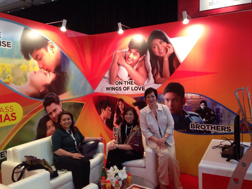 hethler's tweet photo. ABS-CBN International Distribution's Booth at #ATF2015, MBS, Singapore #PSY #OTWOL #FPJAngProbinsyano #Forevermore https://t.co/Vm4sxW8AIv