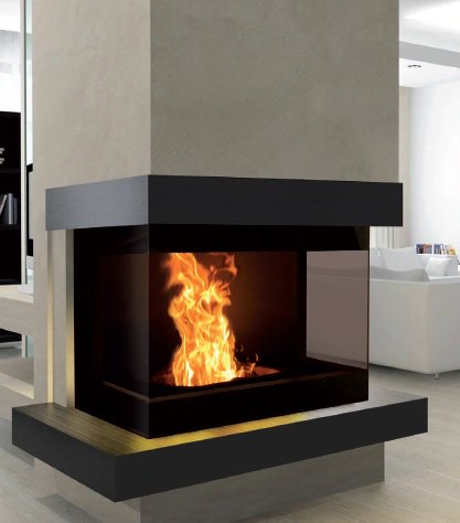 Des #cheminées à #pellets  #design!