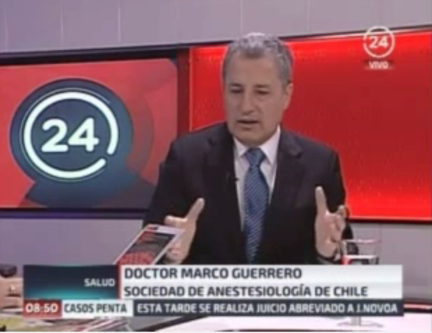 Dr. Guerrero desmiente responsabilidad de anestesióloga en caso INT goo.gl/ghFWdU #anestesia