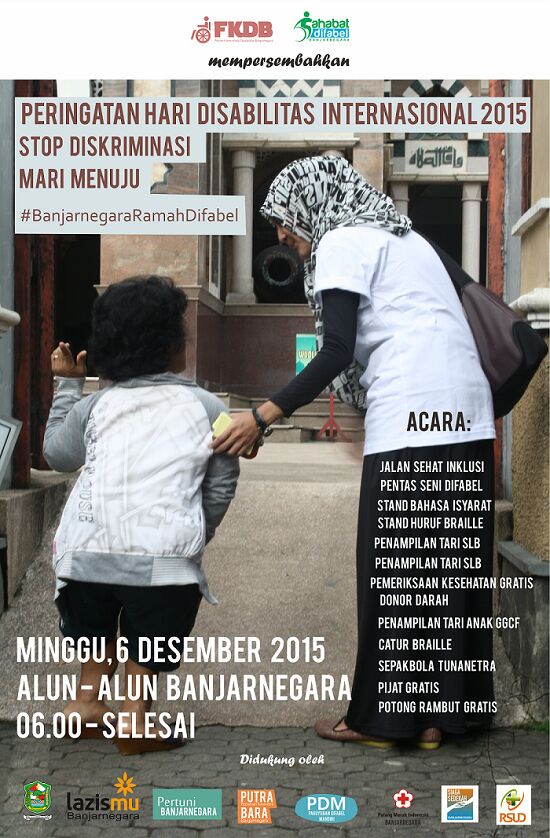 sahabatdifabel_'s tweet photo. #BanjarnegaraRamahDifabel | Peringatan Hari Disabilitas Internasional 2015 https://t.co/ssuEiFcdmE