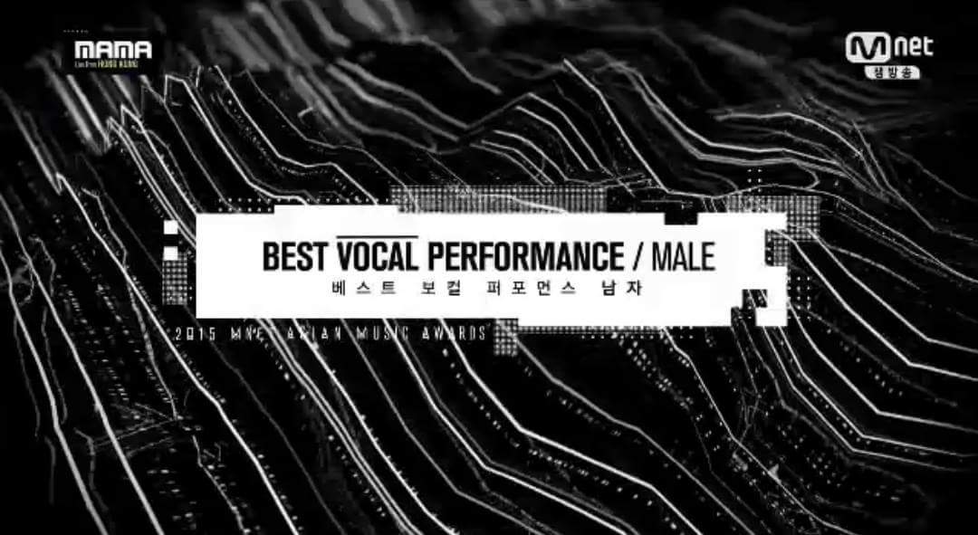 OfficialKmusic's tweet photo. Waaah! #ZionT for #BestVocalPerformanceMale! Congratulations. #MAMAs #MAMAsInHongKong #MAMA2015 https://t.co/CjDNFlH2f5