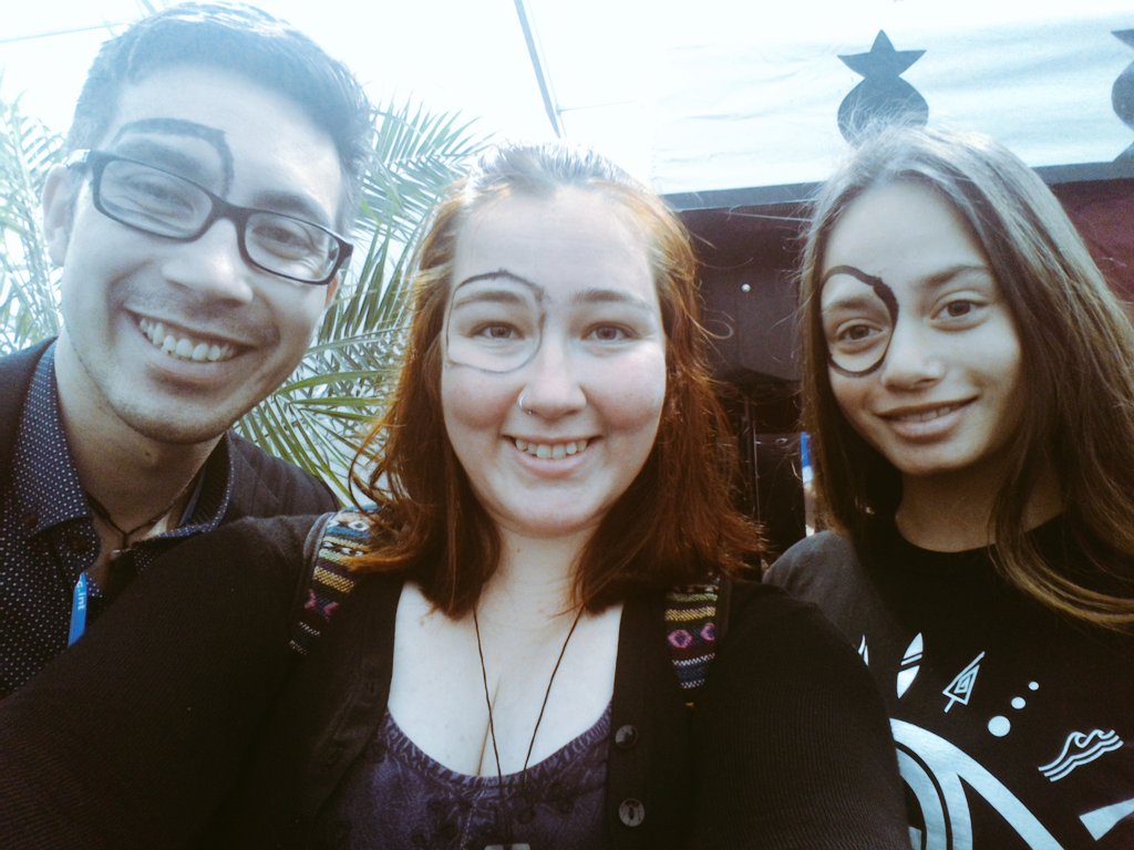 renegadeannan's tweet photo. With Casey, staunch NZ indigenous youth wāhine from @earthguardianz calling for #ZeroBy2050 #1o5C @NZYD https://t.co/fkqH6hzTYw