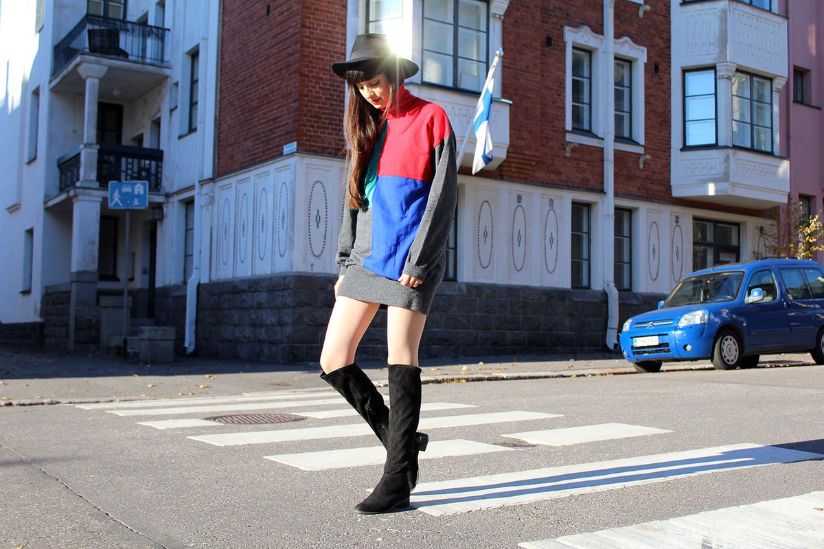 pazhalabi's tweet photo. Long Sweater are so comfy!
https://t.co/CzvZ1NtFNd
#longsweater #overthekneeboots #helsinki #muotiblogi #blogger https://t.co/182xmfPiRO