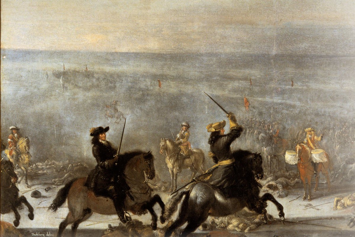 svenskhistoria's tweet photo. Den 4 december 1676 segrade Karl XI och den svenska armén i slaget vid Lund.
#svhist #dagensdatum https://t.co/zUpjJyqfyN
