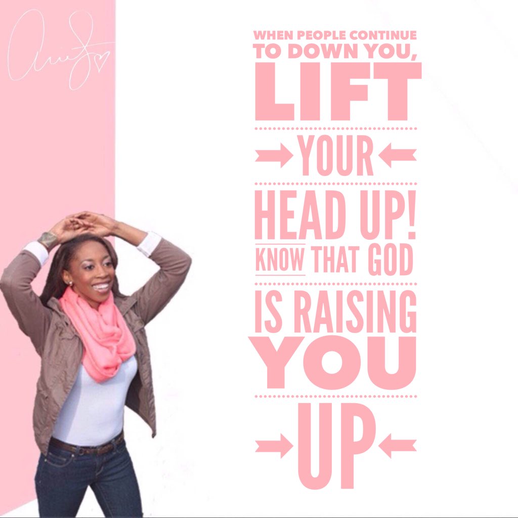 arielmfuller's tweet photo. God wants to raise you up &amp; out...don't fight with Him! #Morning #Motivation #NegativePeople #raiseup #HeyAri https://t.co/Vr6Y0lynMI