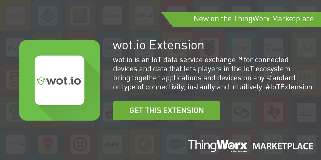 ThingWorx's tweet photo. Explore the all new @wotio extension on the ThingWorx Marketplace https://t.co/bjdaL8LWfY #IoT #IoTdev https://t.co/SdRxabOxFB