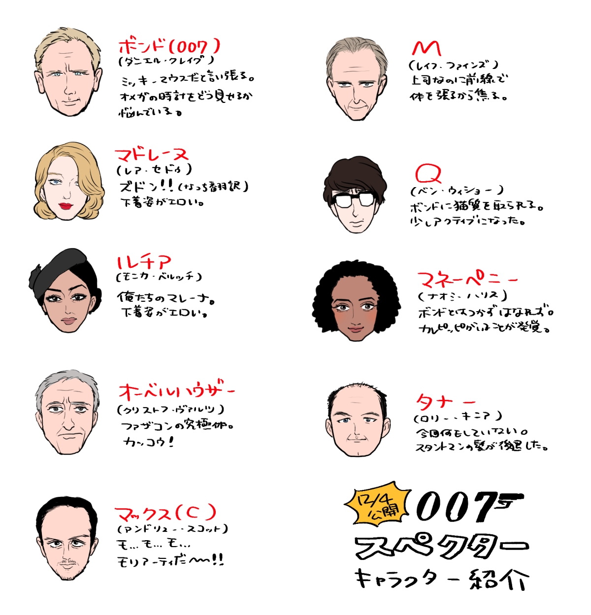 Y ﾛｸﾞﾎﾞ忘れずに Ar Twitter 007スペクター ちょっぴりネタバレ感想 T Co Gkzjrb1tcp Twitter