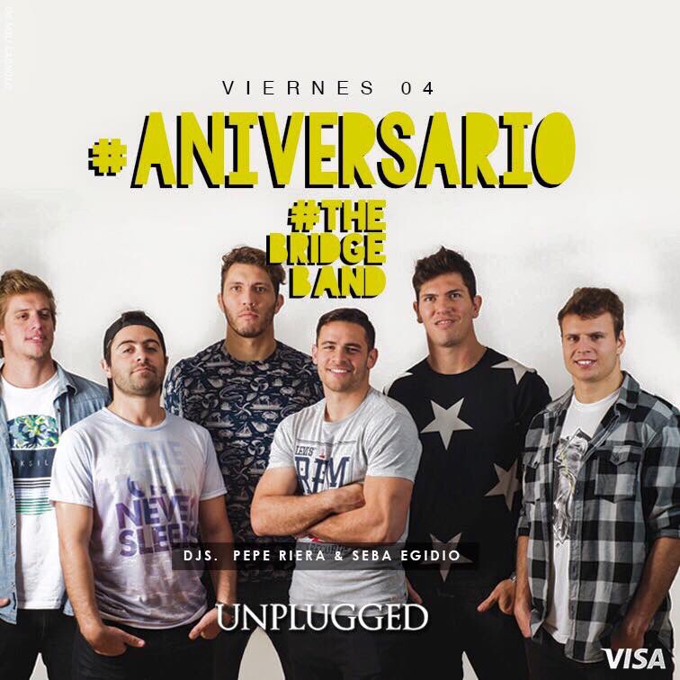 TheBridgeBand00's tweet photo. Se viene un finde con mucha fiesta! Este VIERNES 4 los esperamos en #UNP para festejar nuestro 3er aniversario! 🙌🙌🙌 https://t.co/x3LfpC5ohG