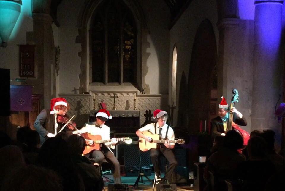 We're playing a Christmassy show tonight at The NBC in Burton! It's pretty much sold out.
Merry Christmas!
