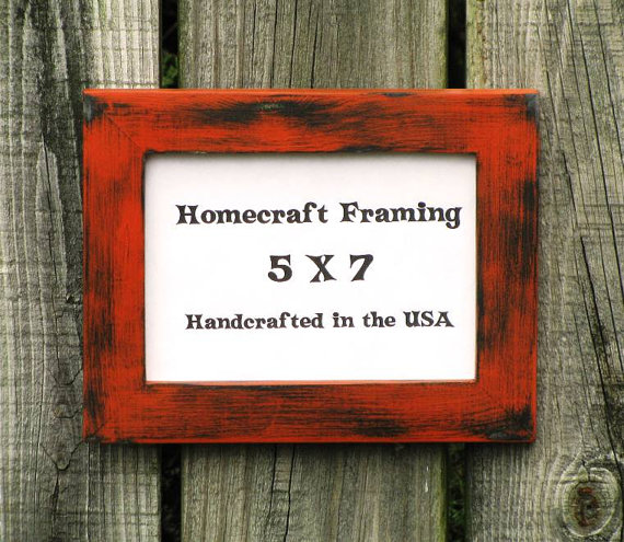 homecraftframi1's tweet photo. ❋• #5X7PictureFrame #DistressedPhotoFrame Orange Black #ShabbyChic Cottage Chic Home Decor https://t.co/sMxSCX9f0i