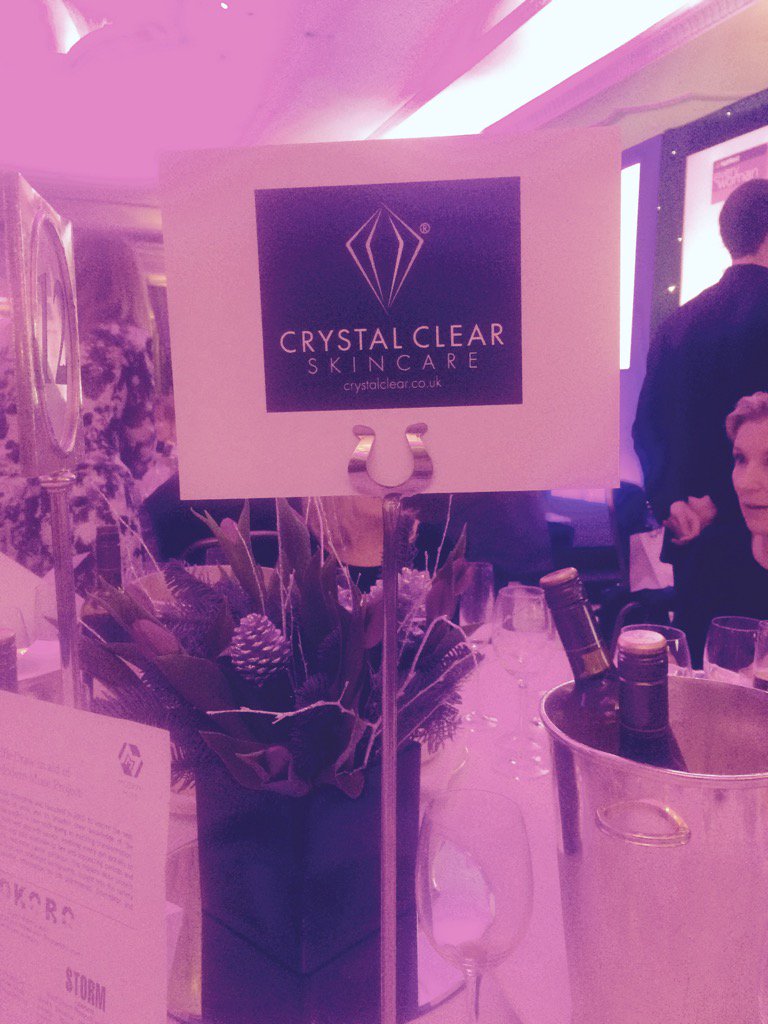At @everywomanUK with @sharon_hilditch and @crystalclearskn #ewawards