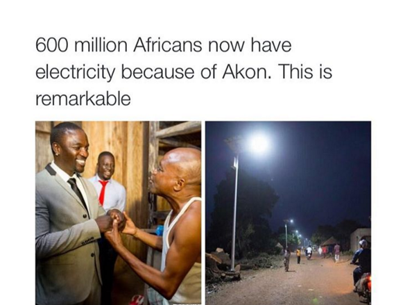 Abuti_nine's tweet image. While you are hullabaloo'ing about #DjSbj. # @Akon is busy lighting up Afrika #TalkAboutThat #NowThatsWhatsUp