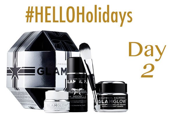HelloCanada's tweet photo. It's Day 2 of our #HelloHolidays! RT this for your chance to win a GLAMGLOW gift set! https://t.co/DPqXFKmbxv https://t.co/juqkknT9SR