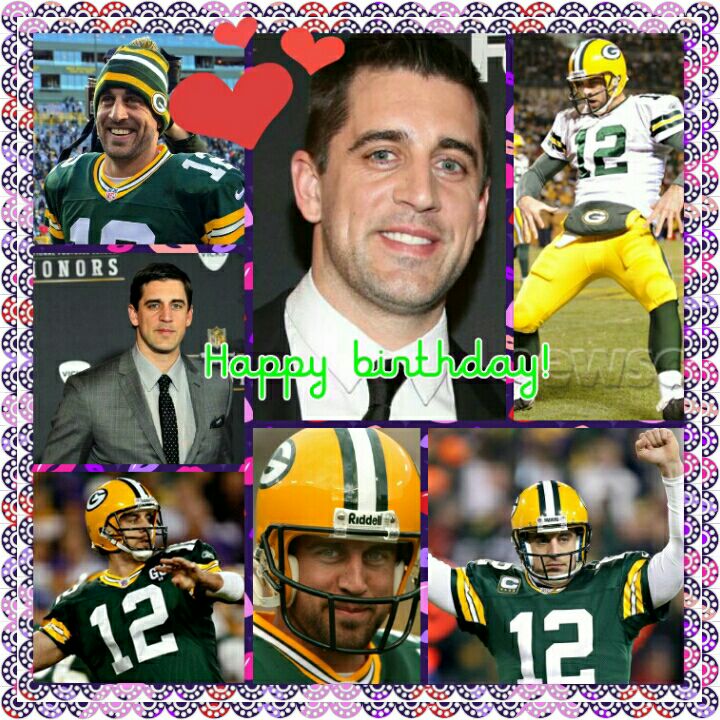 Happy birthday to Aaron Rodgers 