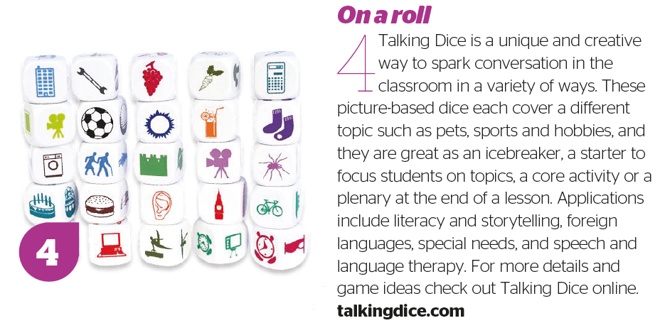 linguascope's tweet photo. Thank you @TeachPrimary for featuring #TalkingDice in this month's issue :) https://t.co/KC6iNnpG96