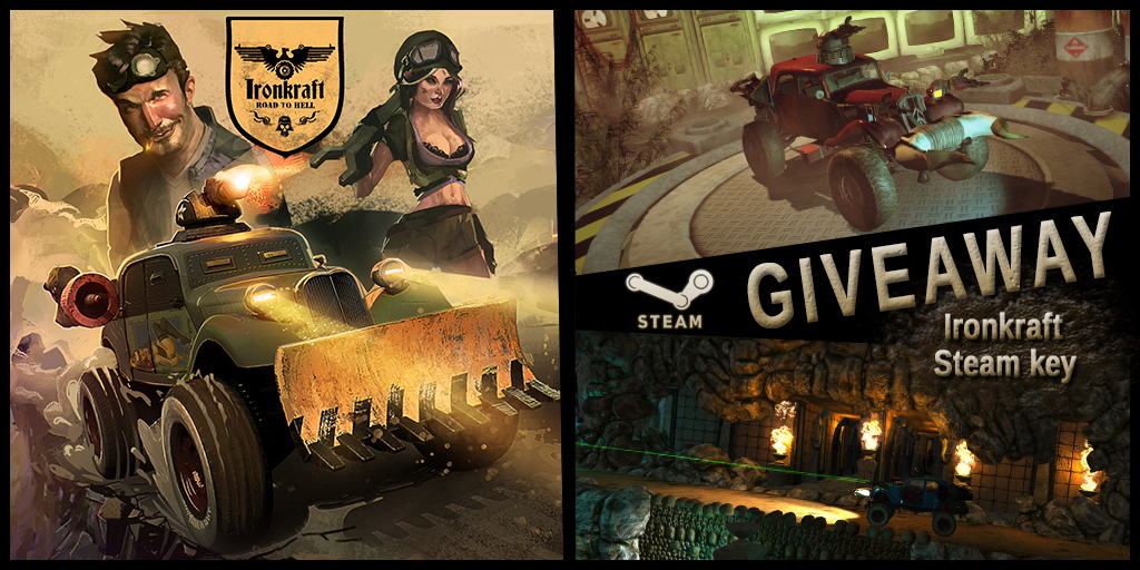 IronkraftGame's tweet photo. Holiday #Giveaway! Follow us and RT this for a chance to win a #free copy of @IronkraftGame! #gift #game #indiedev https://t.co/GIUl3Er7lA
