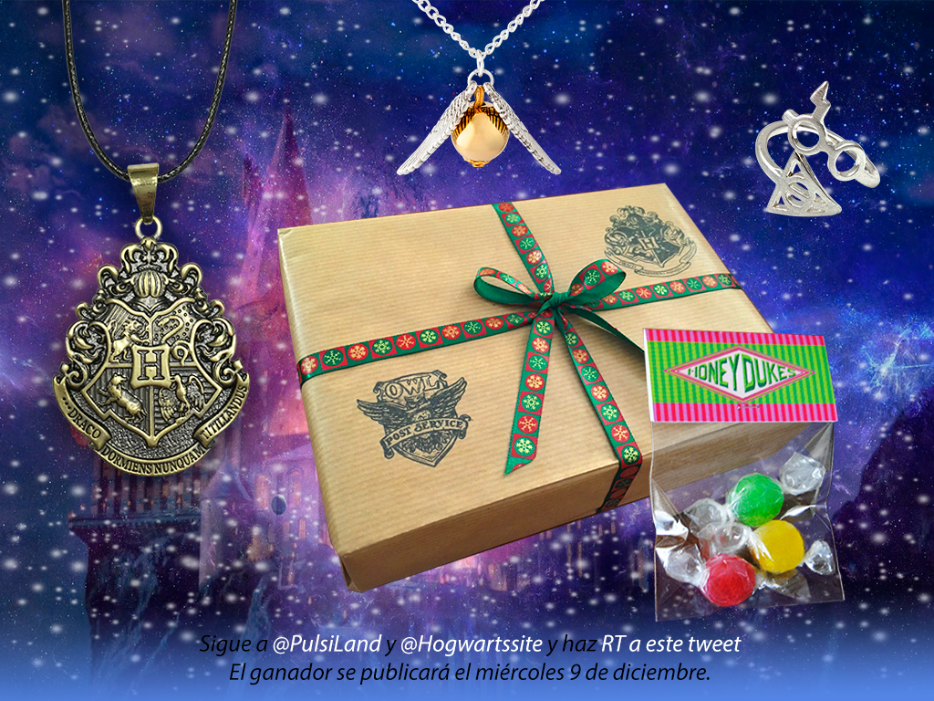 Hogwartssite's tweet photo. ¡Sorteamos un pack navideño de Harry Potter! Para participar:
-Da RT
-Sigue a @PulsiLand y a @Hogwartssite https://t.co/w9sPAJGdpd