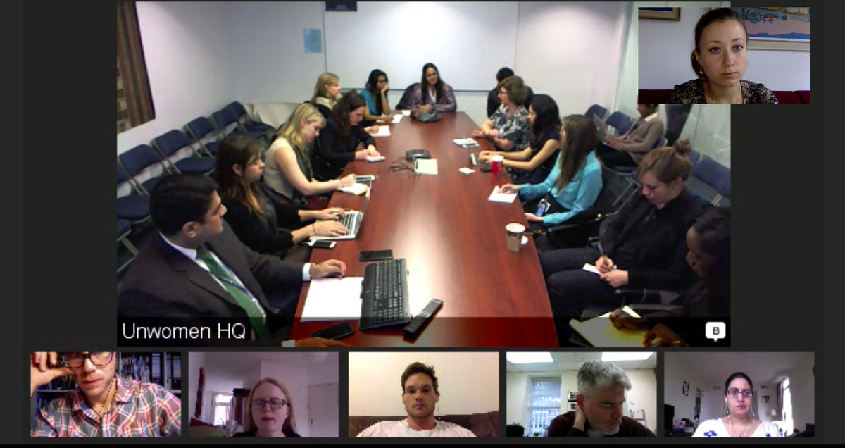 swissyouthreps's tweet photo. talking about #orangetheworld 16 Days of Activism to fight violence against women during meeting! @ravikarkara https://t.co/BtfOQoqSga