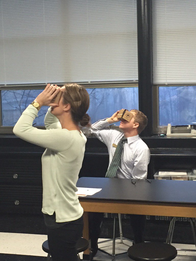 JackieSerino's tweet photo. Google Expeditions @ Cathedral! #GoogleCardboard #googleexpeditions #innovation @BrentJDawson @MsJacksonScmoq https://t.co/fzYqm26q7b