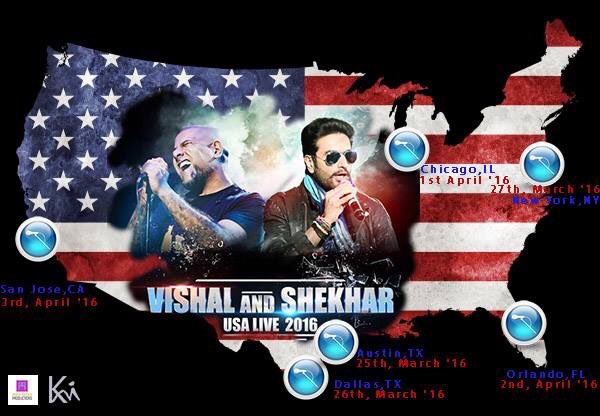 ShekharRavjiani's tweet photo. Thrilled to announce #VishalandShekharUSALive2016 More details later... See you soon. :) https://t.co/Zm2L5kRJbx
