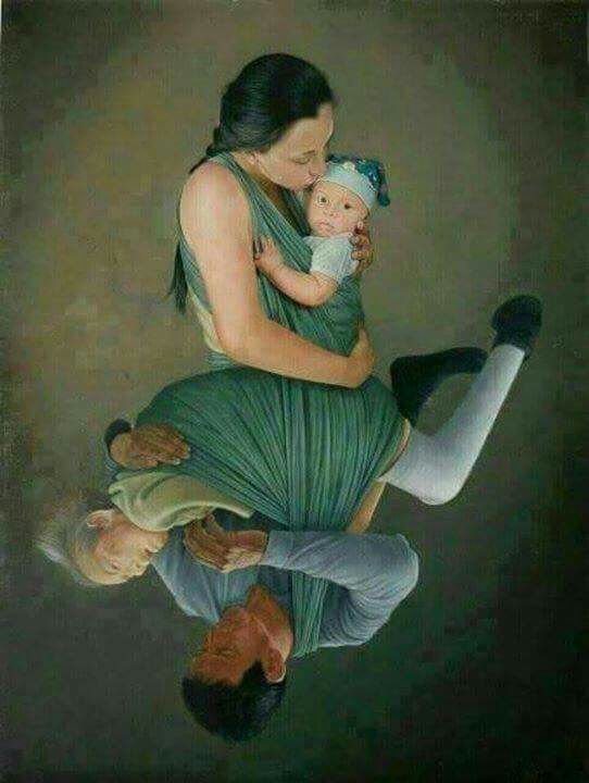 تحملك في الصغر، و عليك ان تحملها في الكبر..... يارب أحفظ أمي من كل شي يجعلها حزينه،،،
