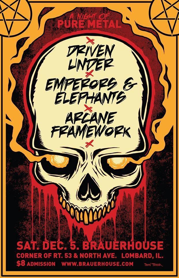 EmperorElephant's tweet photo. Last show of the year !!!! Who's coming out !??! https://t.co/YOVJs98AmK