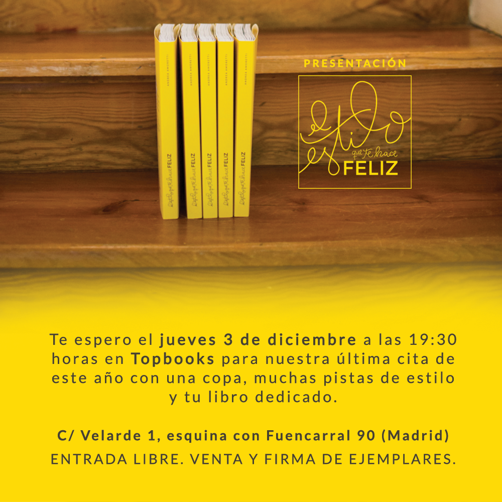 andreaamoretti's tweet image. Ven a la presentación de mañana en Madrid en @TopBooksLibros ¡Te espero que ya es la última :) #presenacioneslibroAA