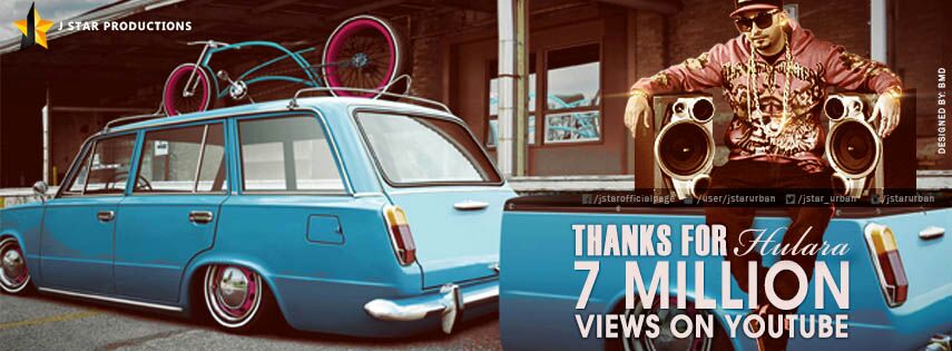 jstaproductions's tweet photo. Aa lao ji #Hulara v nahi rukda. #Jstar #Hulara #Respect #Fans #7MillionViews https://t.co/5AOQHFQR6f