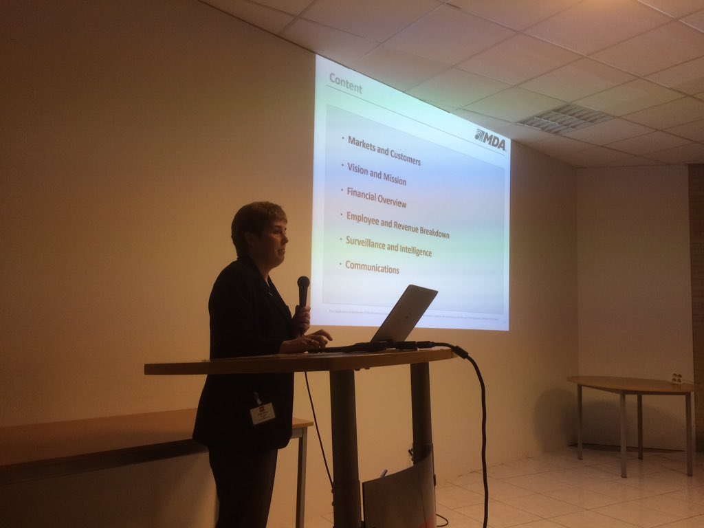 ozewald's tweet photo. Customer MDA sharing why they picked #Infor LN 4 Aerospace &amp; Defense at a Townhall at the @Infor R&amp;D center in NL https://t.co/RBIWRwLUla