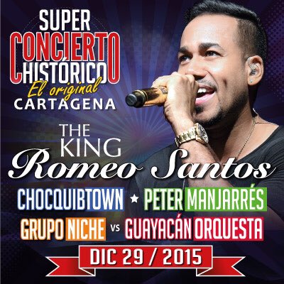 LeyvaRicardo's tweet photo. Cartagena!!!.... Prepárate para vivir el evento más alucinante de fin de año. Boletas en @Colboletos https://t.co/vW12neUw9v