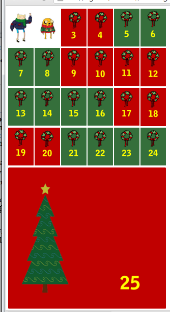 SGS_Computing's tweet photo. Year 9 creating some excellent Javascript/HTML advent calendars for #GCSEComputing #pedagoofriday #Iknowitsnotfriday https://t.co/pYVKitubWh