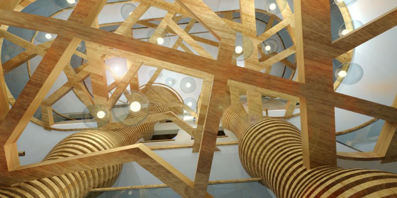 ITAContract's tweet photo. Luxury Hotel&amp;Spa by @fimaengineering: il tema del legno come decoro e rivestimento https://t.co/ZkzgVpADoT #design https://t.co/nY9c5Z01Ga