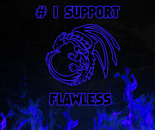 FWL_Team's tweet photo. Apresentamos o nosso novo I Support, use para torcer para a Flawless. #RT #RedDragon https://t.co/OKYcRhWWPH
