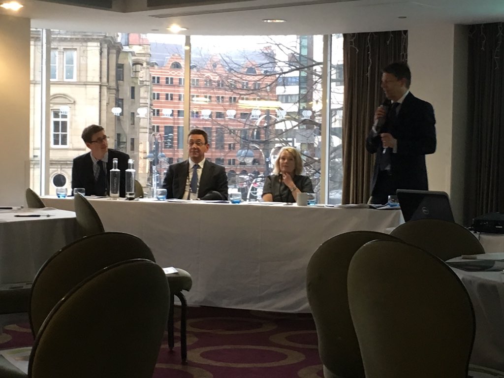 TargetManagers's tweet image. Panoramic background to panel at  @LaingBuisson event in Leeds today. #dlbnltc
